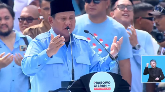 Kampanye akbar Prabowo-Gibran