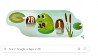 Google Doodle hari ini tahun kabisat