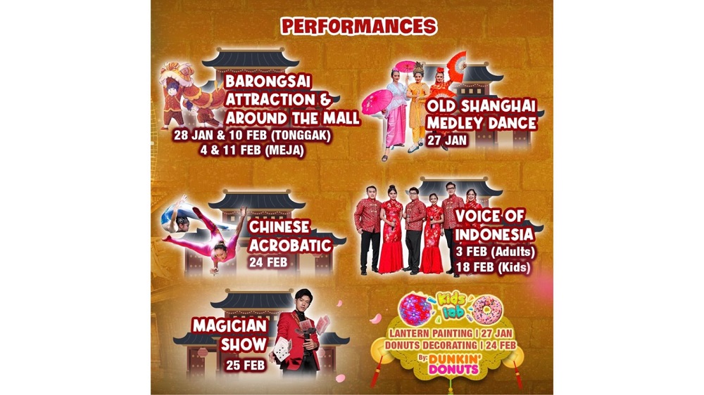 Pertunjukan Barongsai di Tangerang