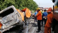 Kecelakaan di KM 58 Tol Jakarta-Cikampek