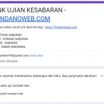 Link Ujian Tes Kesabaran