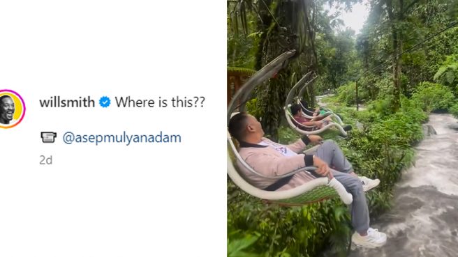 Will Smith terpesona dengan wisata alam di Indonesia
