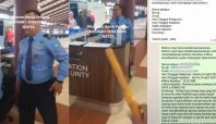 kekerasan fisik petugas bandara Soetta