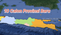 10 calon provinsi baru di Pulau Jawa
