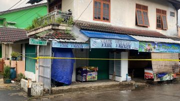 Tempat Pelaku dan Korban pembunuhan mayat dalam sarung di Pamulang