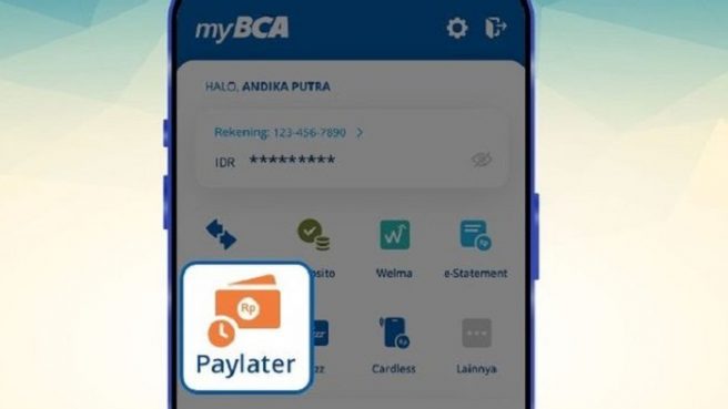 Cara aktifkan Paylater BCA