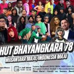 Konser Gratis di Jakarta Peringatan HUT Bhayangkara ke-78