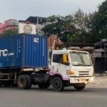 Organisasi unpam demo terkait jadwal operasional truk di Tangsel