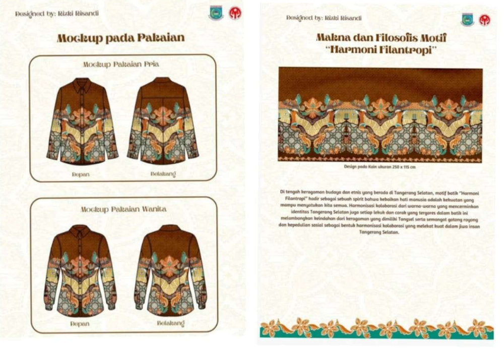 Pemenang sayembara desain batik Tangsel 2024