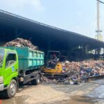 Tumpukan sampah di ITF Parigi Tangsel