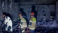 kebakaran gereja GBP Shalom Depok