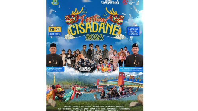 Rangkaian acara Festival Cisadane 2024