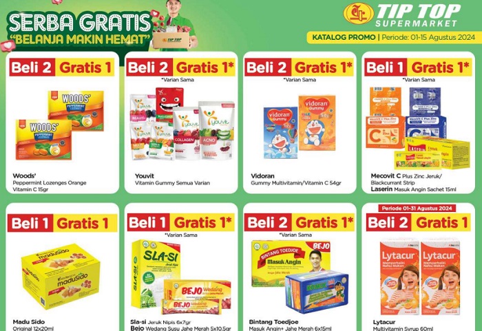 Promo JSM Tip Top 2-4 Agustus 2024