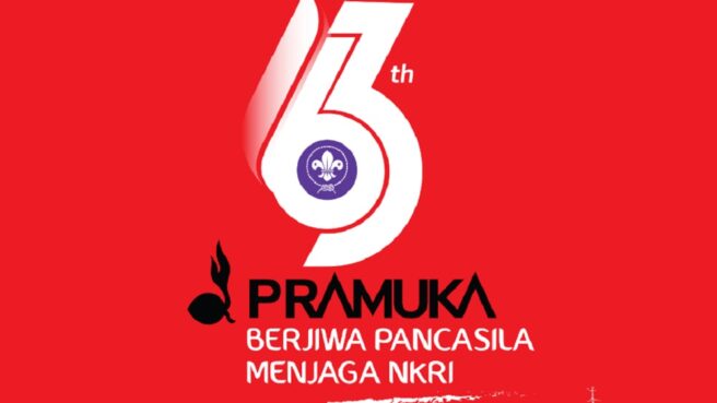 Tema dan makna logo Hari Pramuka ke-63 Tahun 2024