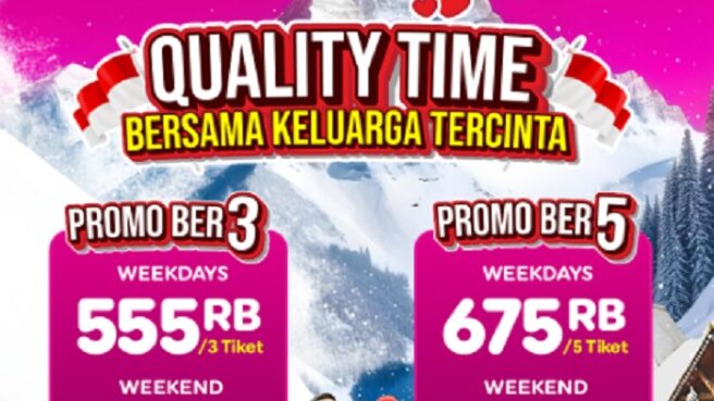 Promo kemerdekaan 17 Agustus 2024 di Tempat Wisata Jabodetabek