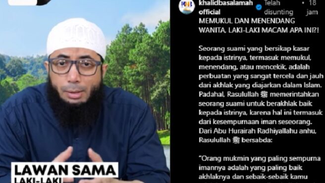 Kasus KDRT Selebgram Cut Intan Nabila, Begini Tanggapan Ustadz Khalid Basalamah