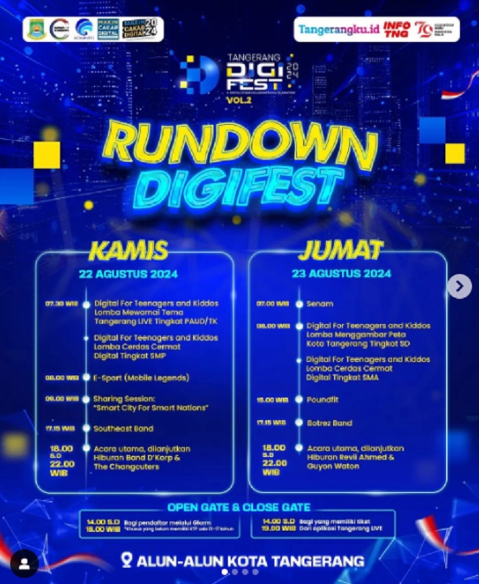 Tangerang Digital Festival 2024, Tangerang Digi Fest Vol 2