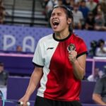 Gregoria Mariska berhasil lolos di semifinal olimpiade paris 2024