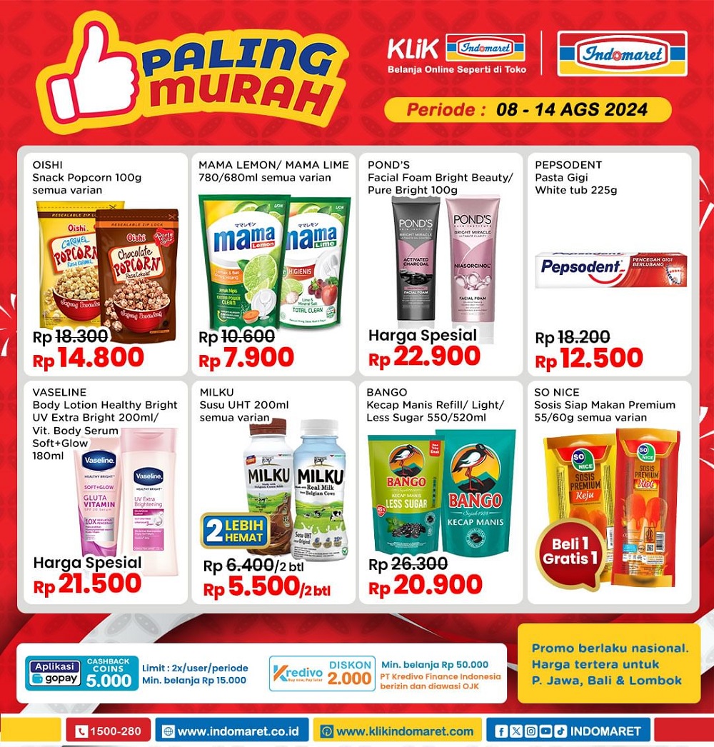 promo jsm indomaret, alfamart, dan alfamidi