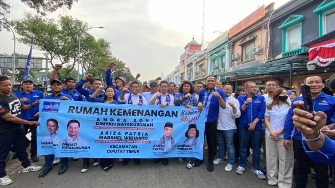 Rumah kemenangan Demokrat Tangsel