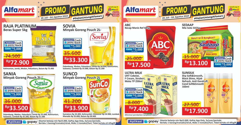 promo alfamart, indomaret, dan alfamidi