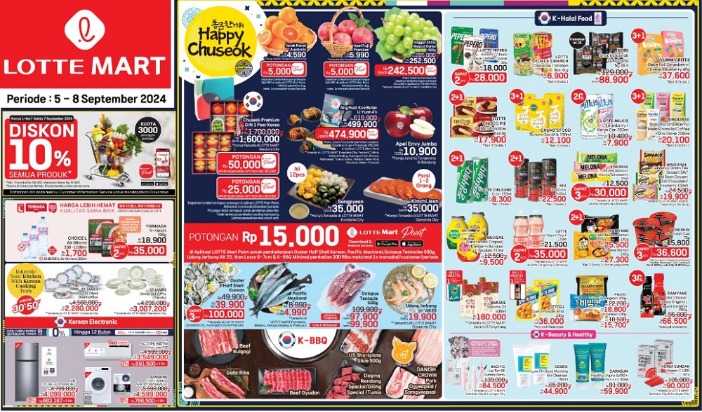 Promo JSM Lotte Mart 6-8 September 2024