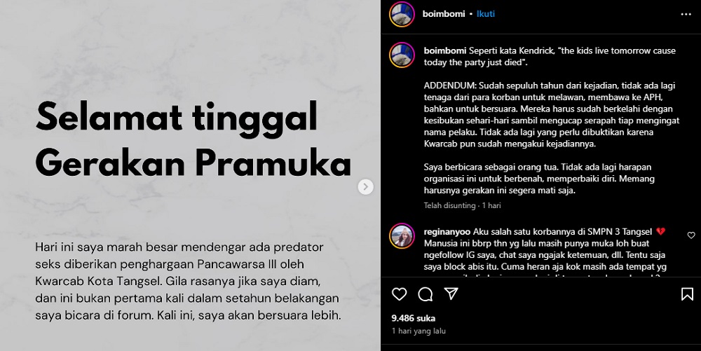 Penghargaan Pancawarsa Pramuka di Tangsel