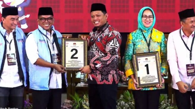 Nomor urut paslon Pilkada 2024