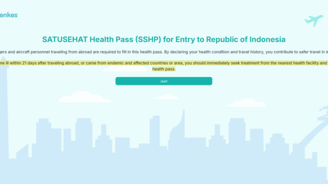 Aplikasi Satu Sehat Health Pass