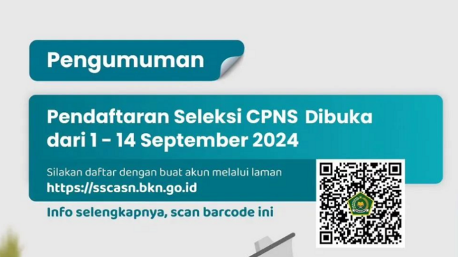 formasi cpns kemenag 2024