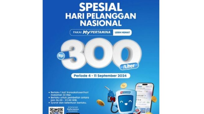 Diskon Pertamax 4-11 September 2024