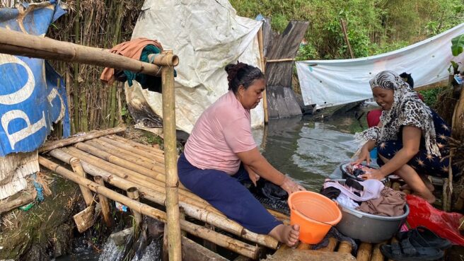 Warga kampung Koceak kesulitan air bersih