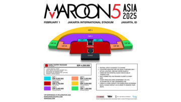 harga tiket konser maroon 5