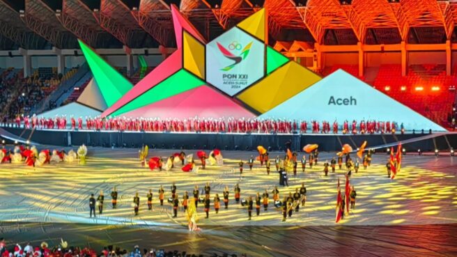 pembukaan PON XXI Aceh-Sumut 2024