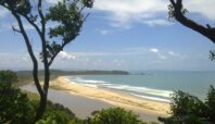 sawarna, pantai di Banten