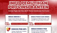 Pemutihan pajak kendaraan bermotor 2024 di Banten