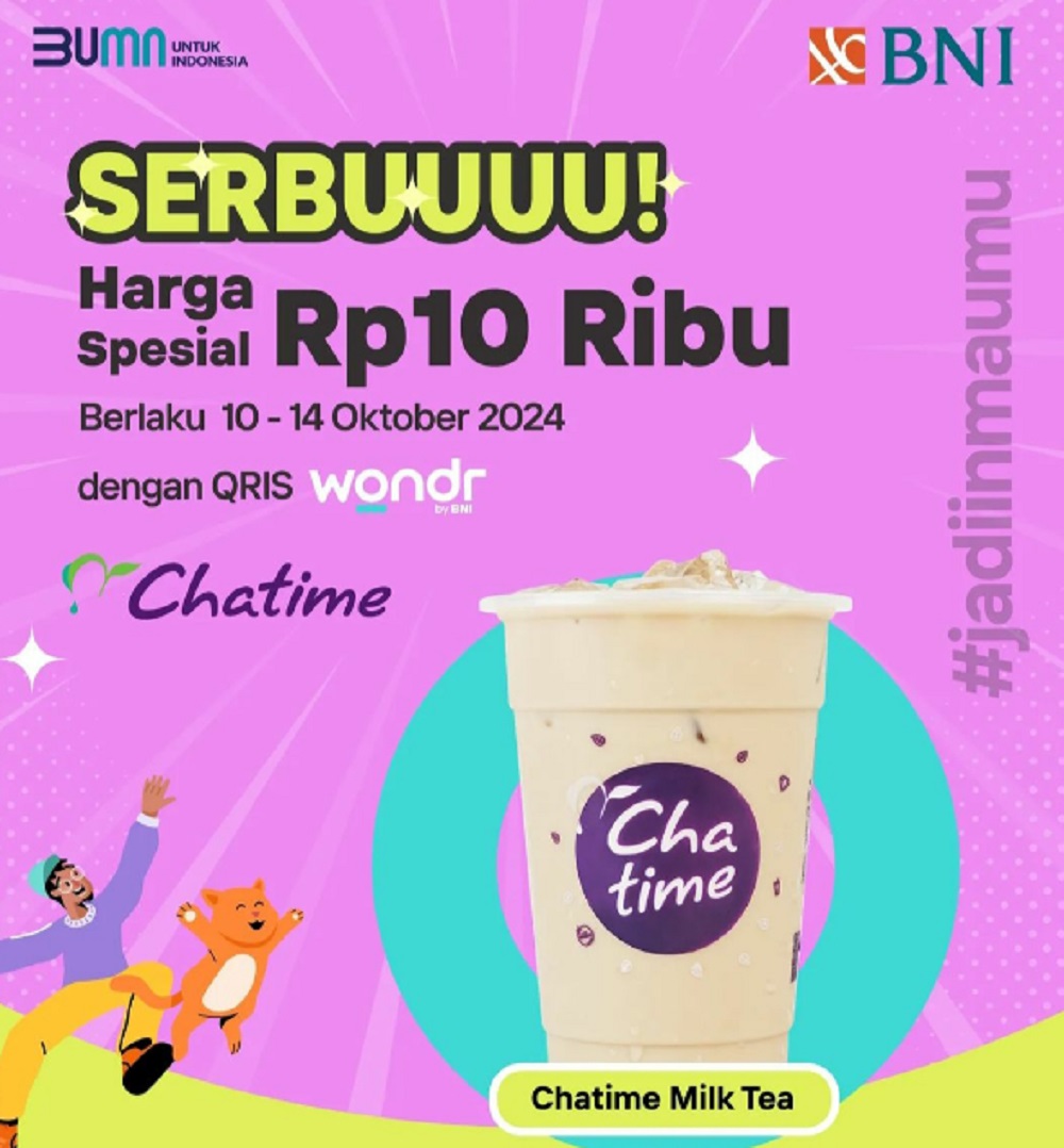 Promo wondr by BNI 10-14 Oktober 2024