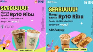 Promo wondr by BNI 10-14 Oktober 2024