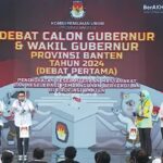 Debat perdana Pilgub Banten 2024