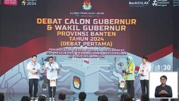 Debat Kedua Pilgub Banten 2024