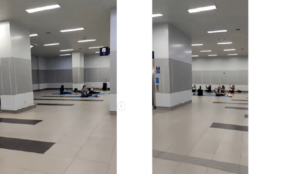 Video Pound fit di Stasiun MRT Jakarta