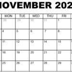 Kalender November 2024