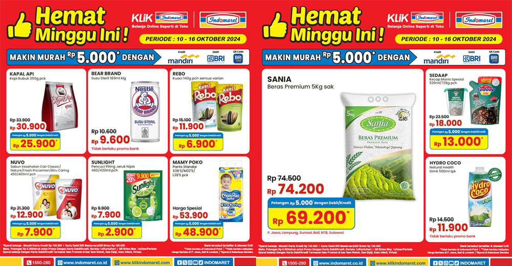 PROMO JSM Indomaret, Alfamart, dan Alfamidi 11 oktober 2024 1