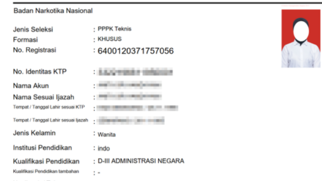 ketentuan swafoto dan pasfoto pendaftaran PPPK 2024