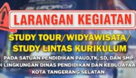 SMPN 2 Kota Tangsel batal study tour imbas larangan dari dinas pendidikan