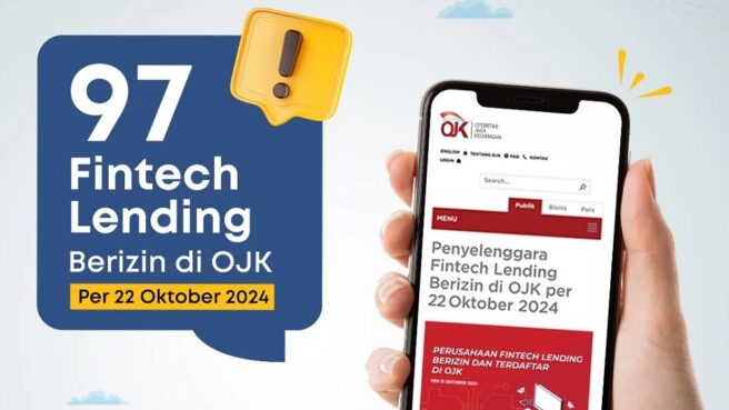 97 pinjol legal per 21 Oktober 2024