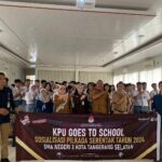 Program KPU Goes to School di Tangsel