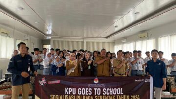 Program KPU Goes to School di Tangsel