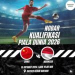 Lokasi Nobar Indonesia vs China di Tangsel 15 Oktober 2024