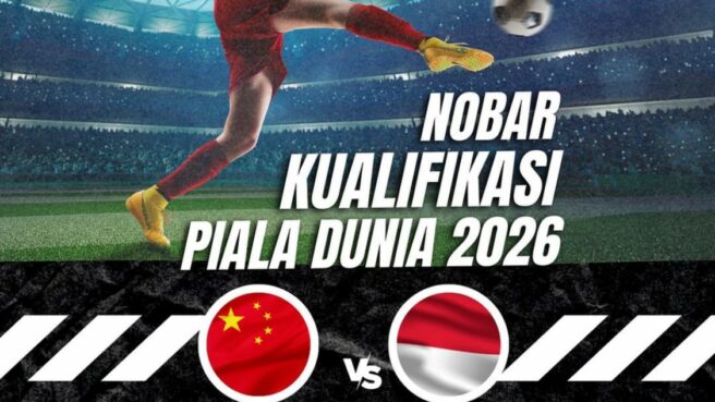 Lokasi Nobar Indonesia vs China di Tangsel 15 Oktober 2024